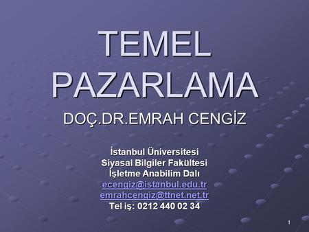 İstanbul Üniversitesi Siyasal Bilgiler Fakültesi