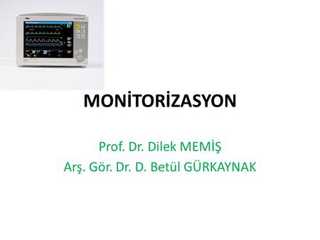 Prof. Dr. Dilek MEMİŞ Arş. Gör. Dr. D. Betül GÜRKAYNAK