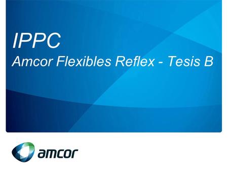 IPPC Amcor Flexibles Reflex - Tesis B