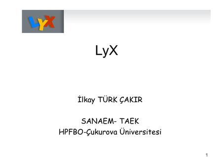 HPFBO-Çukurova Üniversitesi