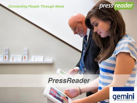 PressReader Connecting People Through News
