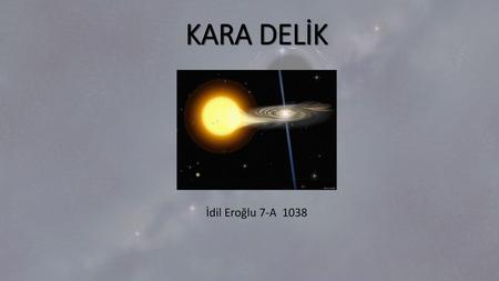 KARA DELİK İdil Eroğlu 7-A 1038.