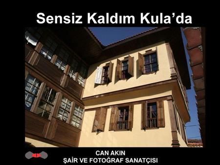 ŞAİR VE FOTOĞRAF SANATÇISI