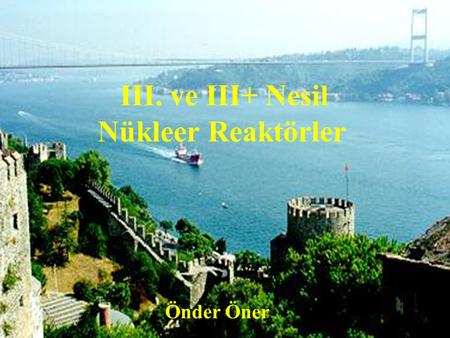 Nuclear Power Program of Turkey