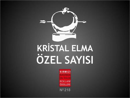 KRİSTAL ELMA ÖZEL SAYISI No 218.