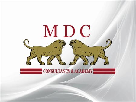 HAKKIMIZDA MDC Danışmanlık ve Academy firması 26 Eylül 2006 tarihinde yurt içinde ve yurt dışında Eğitim, Danışmanlık ve Çözüm ortaklığı hizmetleri vermek.