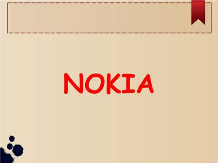 NOKIA.