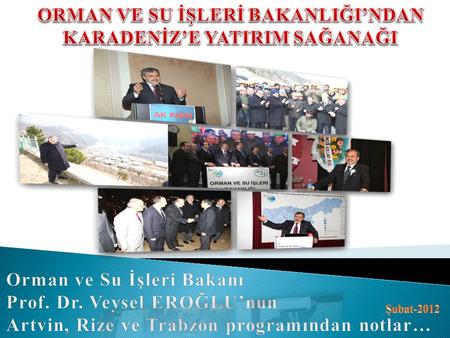 Geçtiğimiz hafta Karadeniz programımız çerçevesinde İlk olarak Artvin, ardından Rize ve son olarak da Trabzon’daydık…