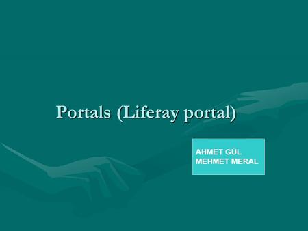 Portals (Liferay portal)