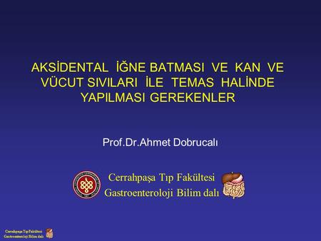 Prof.Dr.Ahmet Dobrucalı