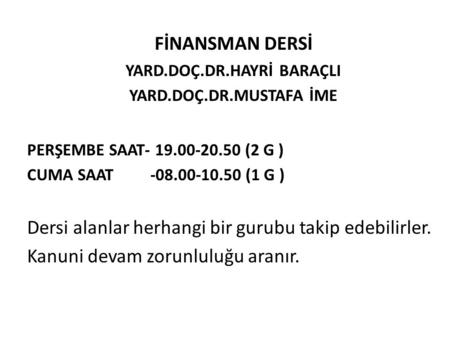 YARD.DOÇ.DR.HAYRİ BARAÇLI