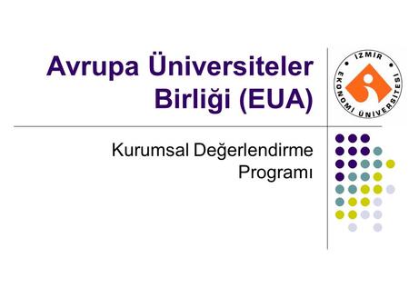 Avrupa Üniversiteler Birliği (EUA)