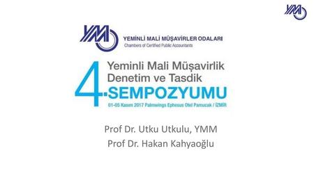 Prof Dr. Hakan Kahyaoğlu