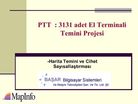 PTT : 3131 adet El Terminali Temini Projesi