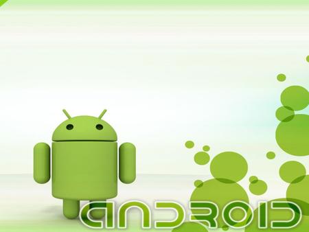 ANDROİD Android, Google, Open Handset Alliance ve özgür yazılım topluluğu tarafından geliştirilen, Linux tabanlı, mobil cihaz ve cep telefonları için geliştirilmekte.