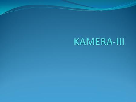 KAMERA-III.