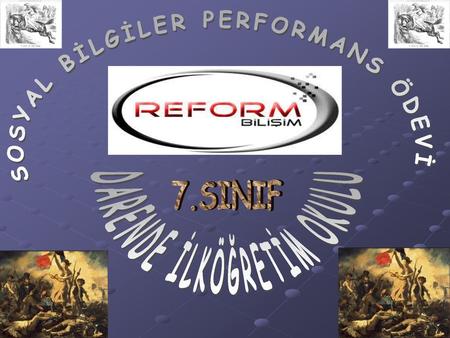 SOSYAL BİLGİLER PERFORMANS ÖDEVİ DARENDE İLKÖĞRETİM OKULU