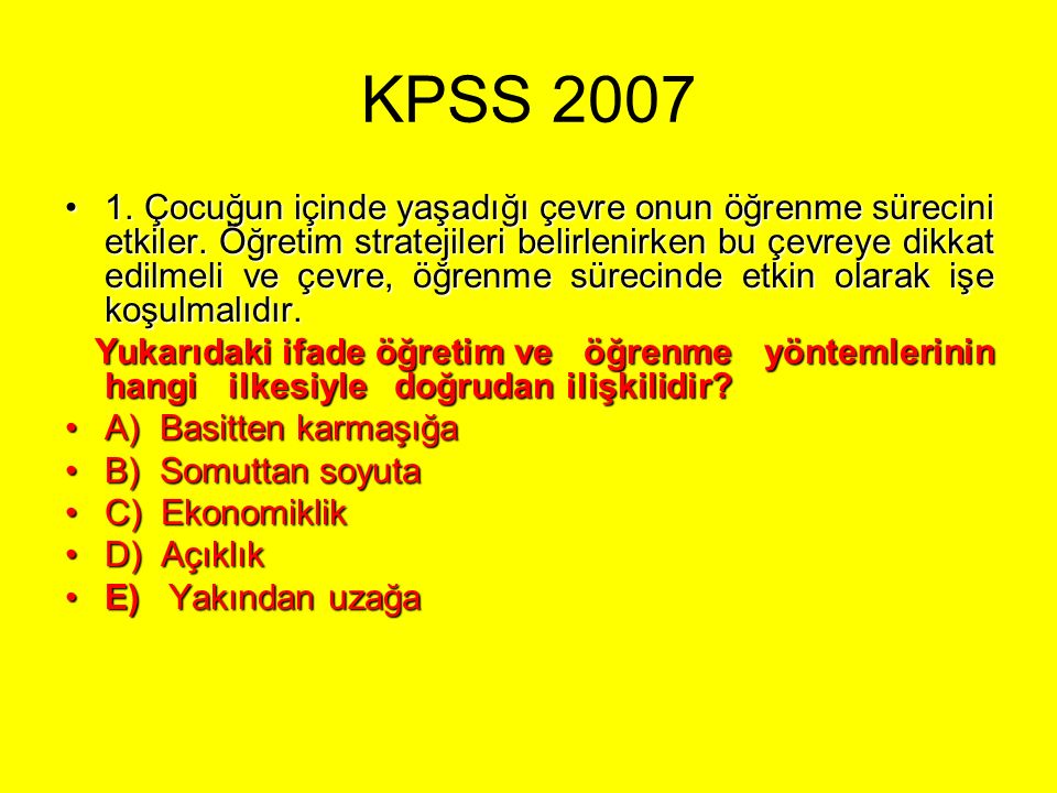 KPSS 2007