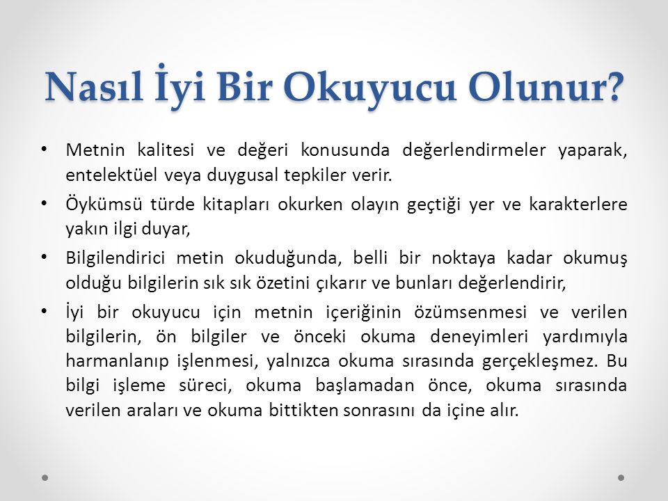 OKURYAZARLIK VE OKUMA. - Ppt Indir