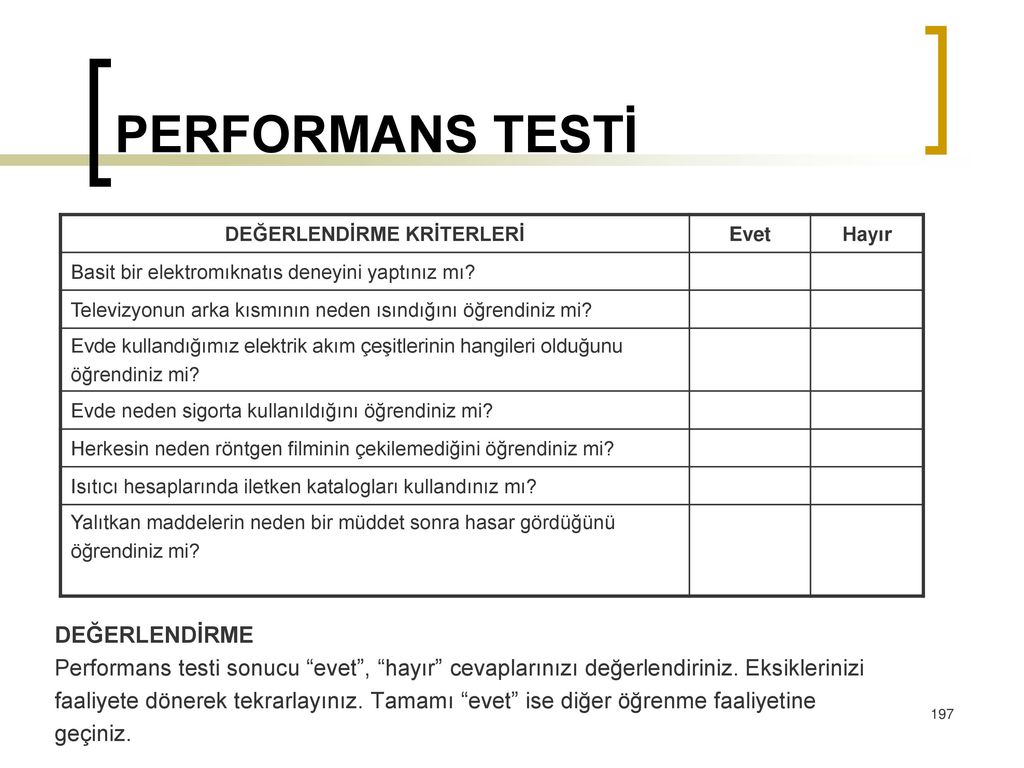 Performans