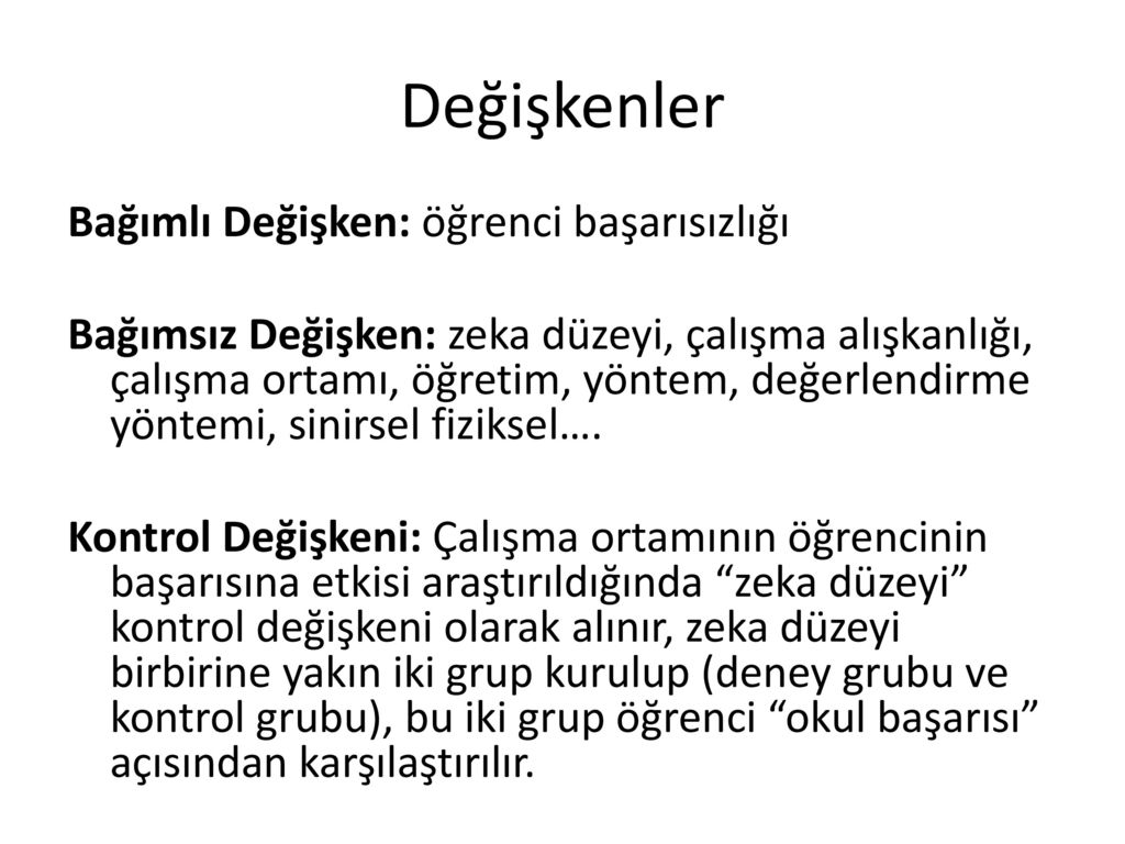 Değişken