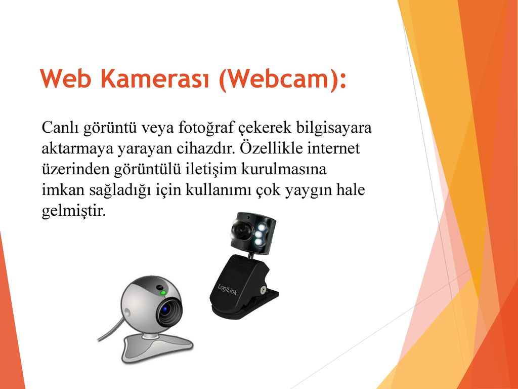Web Kamerası (Webcam):