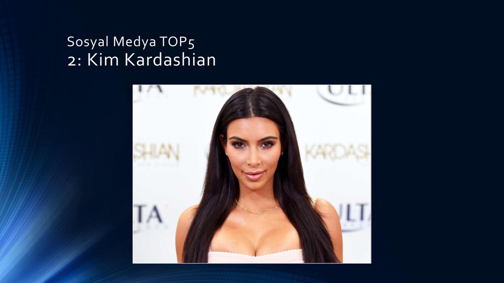 Sosyal Medya TOP5 2: Kim Kardashian