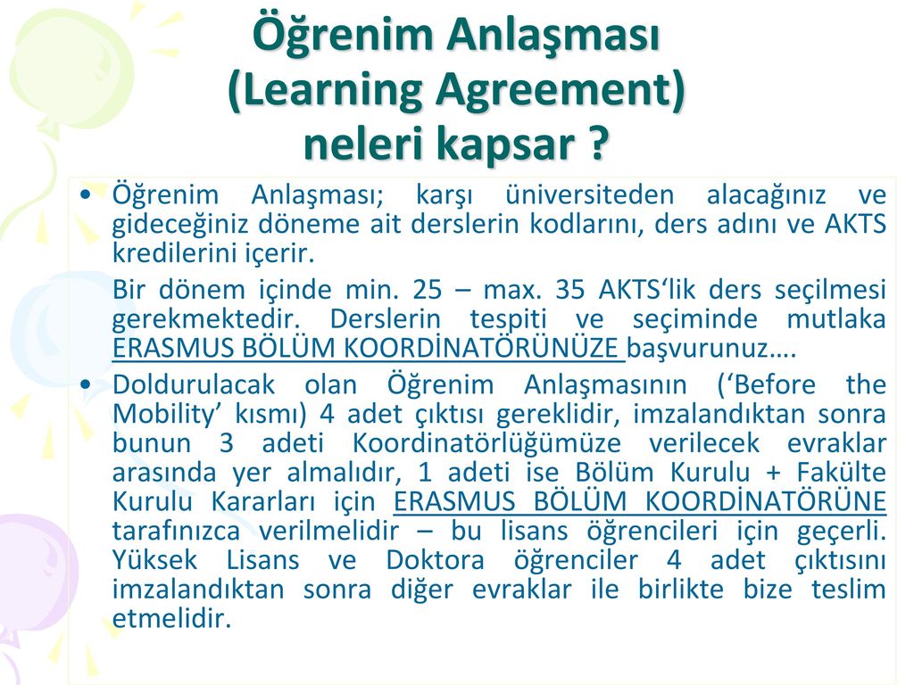 NASIL ERASMUS ÖĞRENCİSİ OLURUM … - Ppt Indir