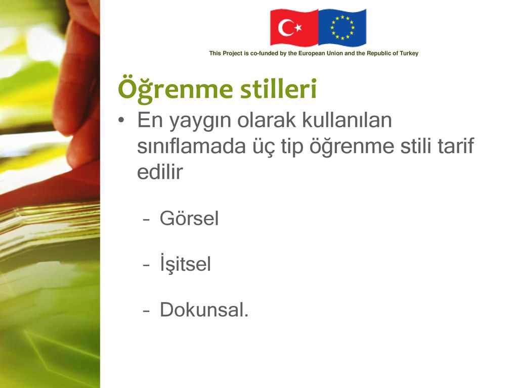 This Project is co-funded by the European Union and the Republic of Turkey