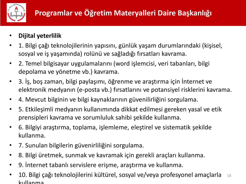 MİLLÎ EĞİTİM BAKANLIĞI - Ppt Indir