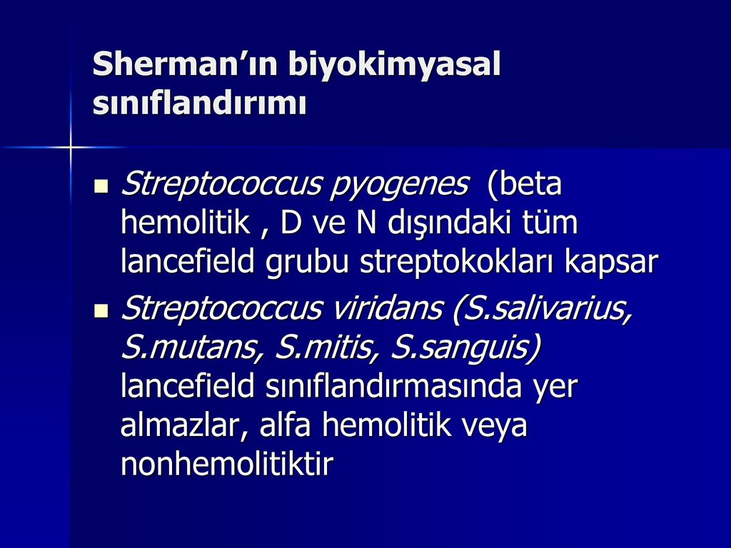 Streptococcus viridans что это