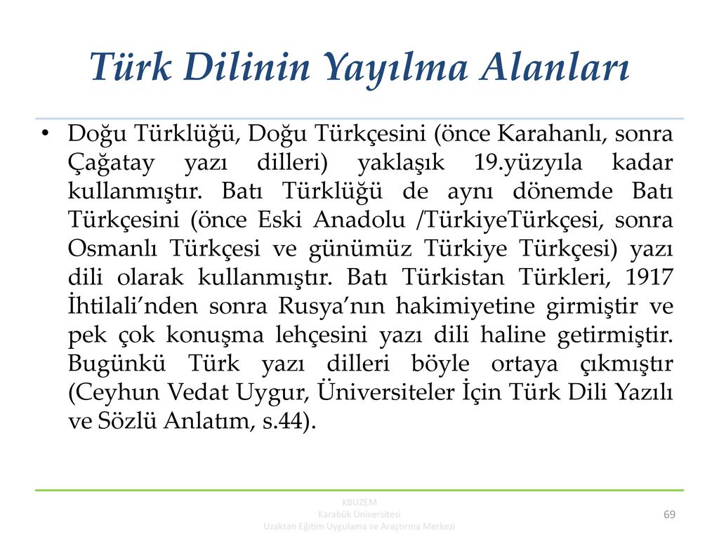 3 Hafta Tur181 Turk Dili I Ppt Indir