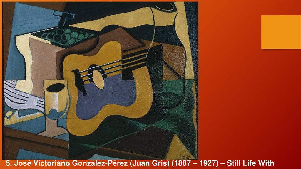 5. José Victoriano González-Pérez (Juan Gris) (1887 – 1927) – Still Life With Guitar, 1920