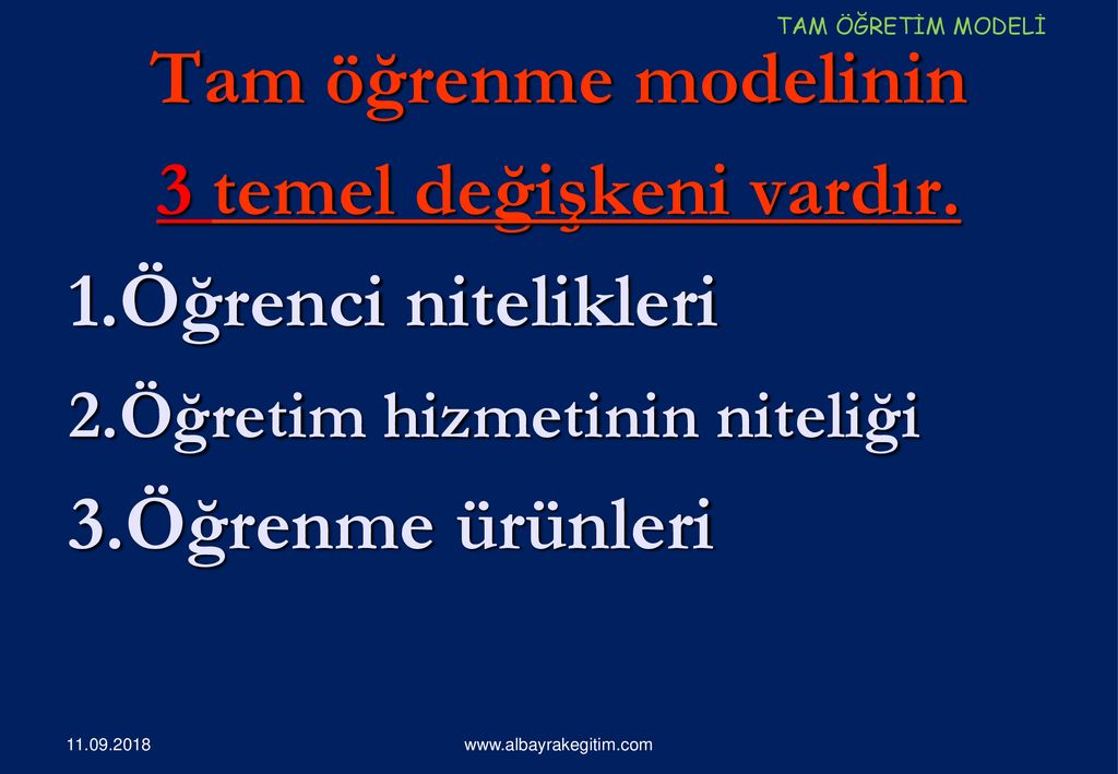 ÖĞRENME – ÖĞRETME KURAM Ve MODELLERİ - Ppt Indir