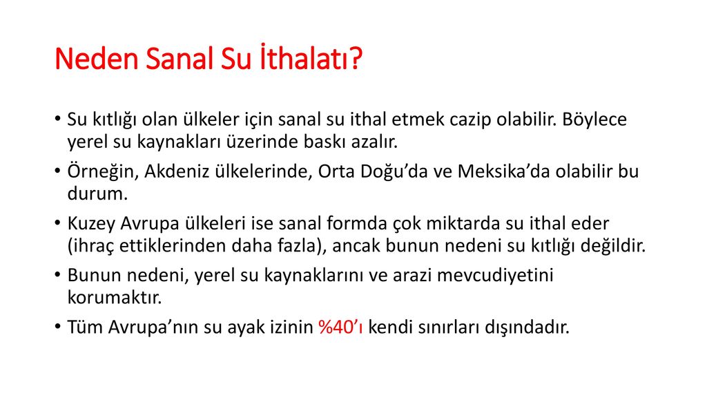 Su Ayak İzi Ve Sanal Su ( ) Bu Dersin Notları, Water Footprint Network ...