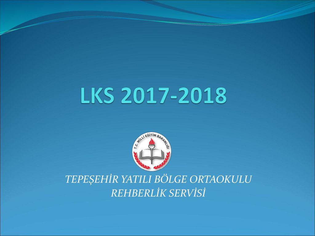 TEPEŞEHİR YATILI BÖLGE ORTAOKULU REHBERLİK SERVİSİ - Ppt Indir