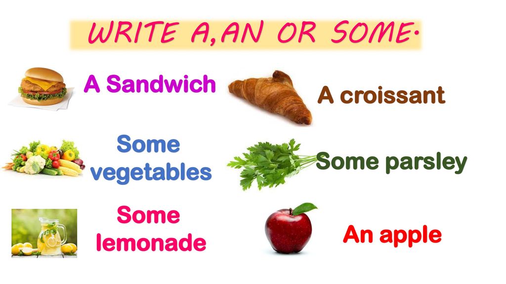 4 write a an or some. Write a an or some. Some Sandwiches. A or some. Write a, an, or some. Sandwich.