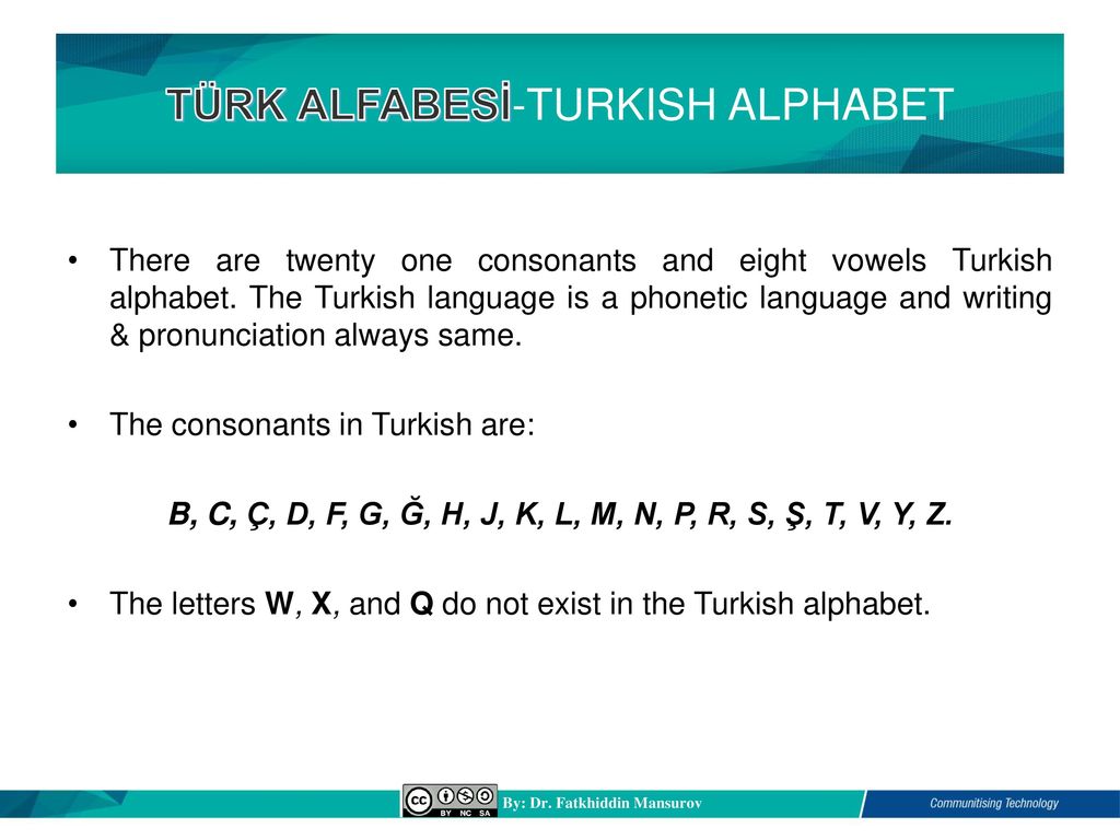 TURKISH 1 (UHF1271) TÜRK ALFABESİ TURKISH ALPHABET - Ppt Indir