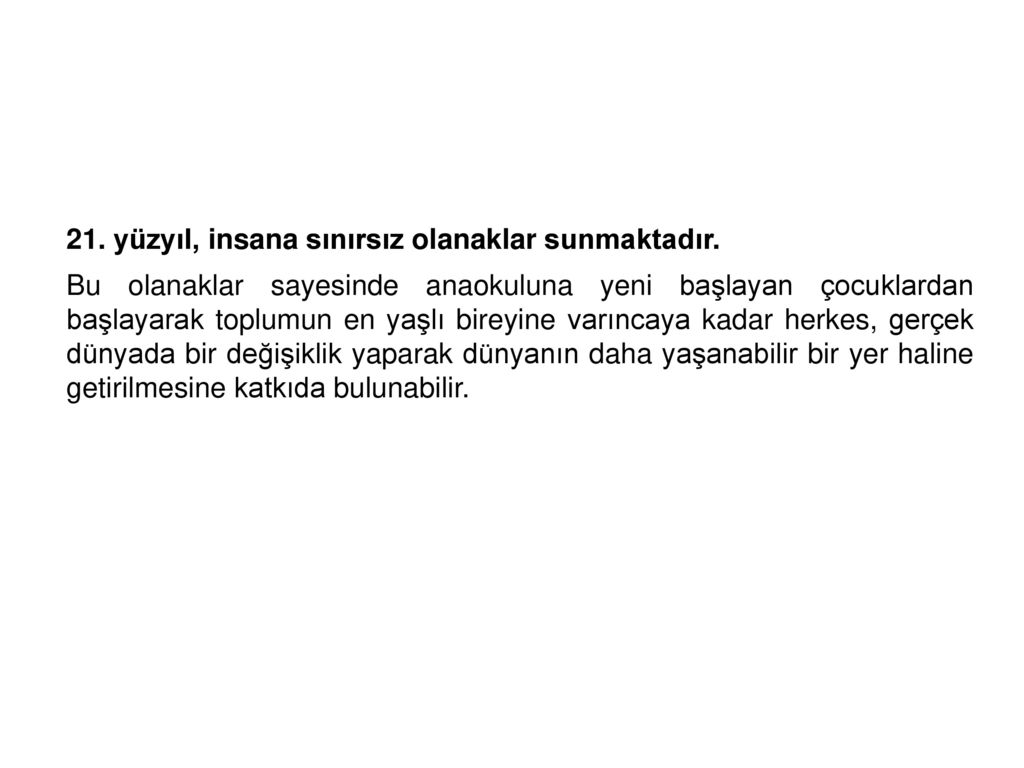 Uzmanlar 21 Yuzyilda Kuresel Problemleri Acliktan Terore Egitimden Sagliga Cozebilmek Icin Entegre Dusunce Kreatif Dusunce Disiplinler Otesi Yeni Ppt Indir