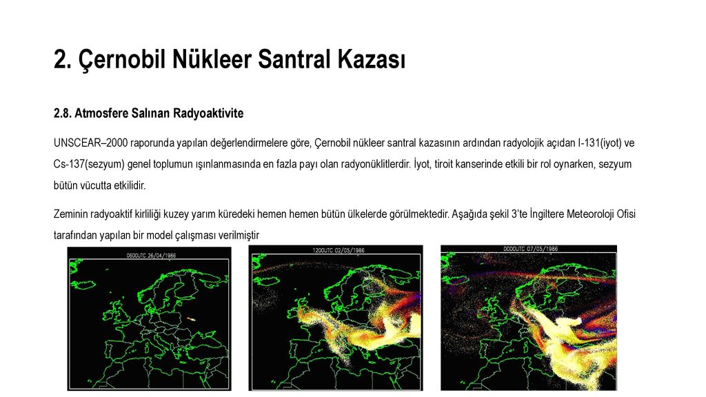 ÇEVRESEL FELAKETLER ÇERNOBİL - Ppt Indir