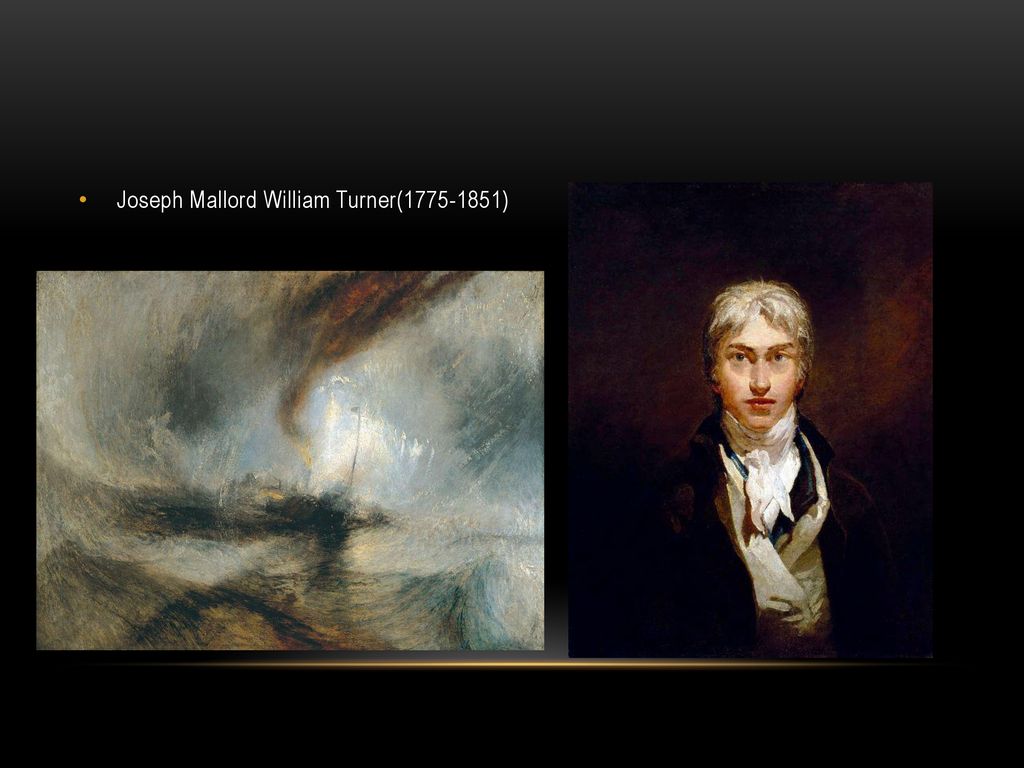 Тернер перевод. Joseph Mallord William Turner портрет.