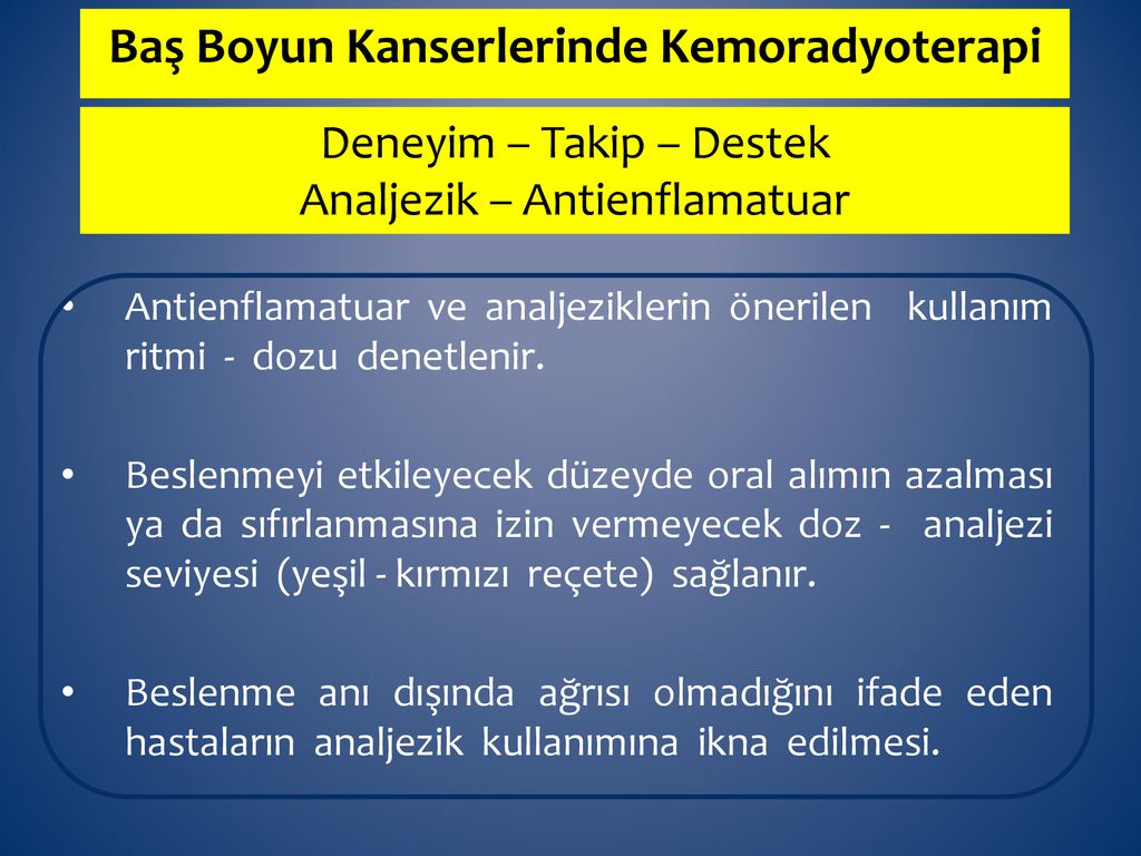 Baş Boyun Kanserlerinde Radyoimmünokemoterapi - Ppt Indir