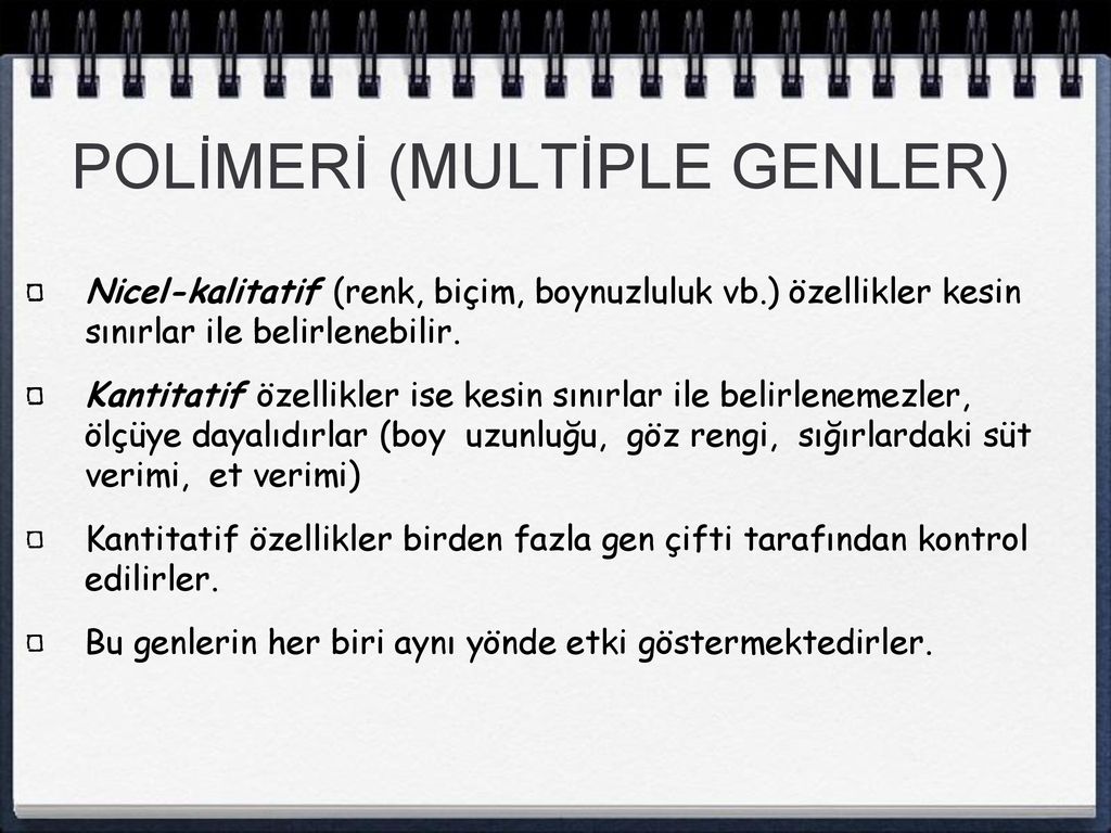 MENDEL DIŞI KALITIM. - Ppt Indir