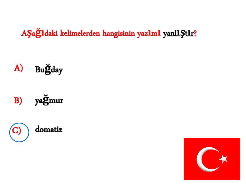 TEST ÇÖZELİM. - Ppt Indir