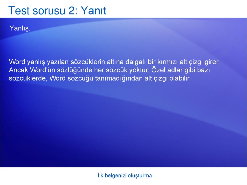 Microsoft® Office Word 2007 Eğitimi - Ppt Indir