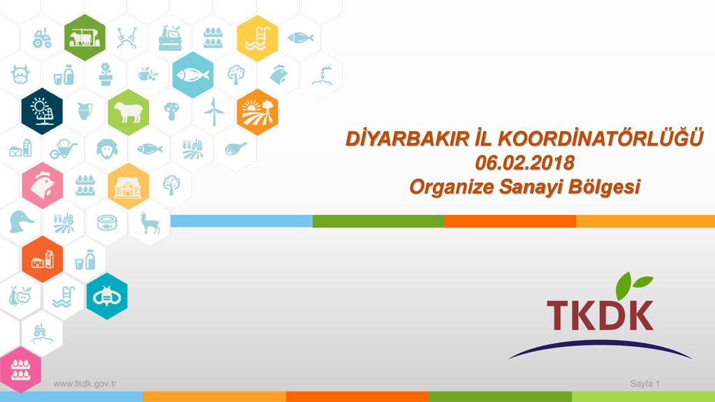 DİYARBAKIR İL KOORDİNATÖRLÜĞÜ Organize Sanayi Bölgesi - Ppt Indir