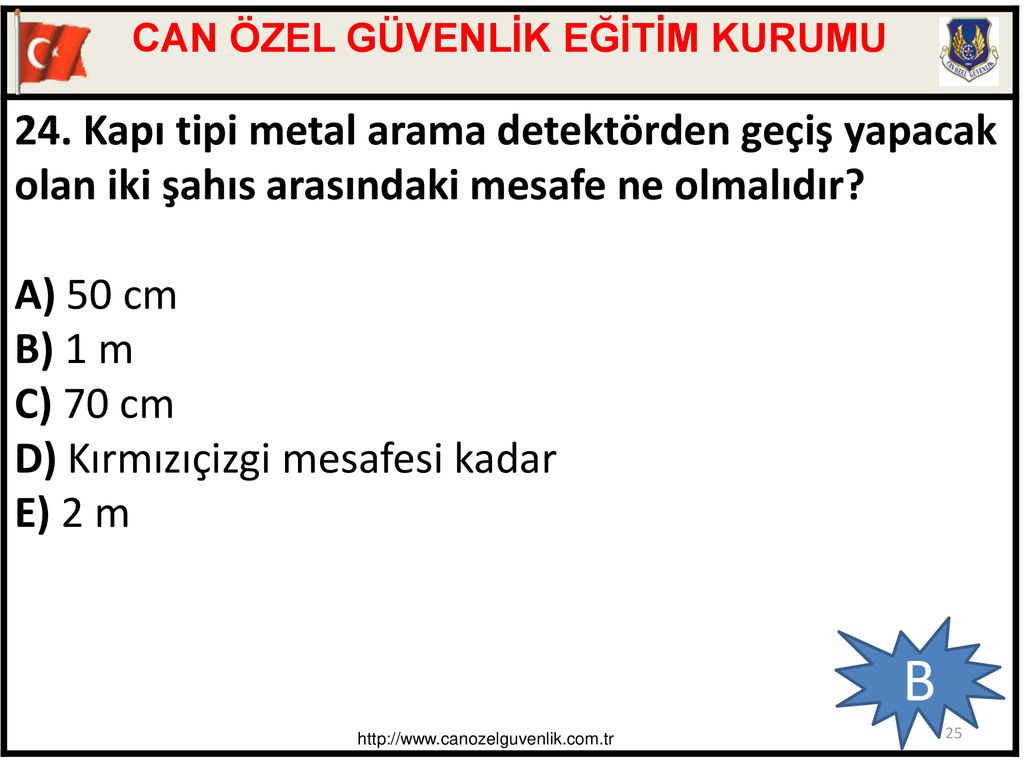 CAN ÖZEL GÜVENLİK EĞİTİM KURUMU ÖZEL GÜVENLİK SORU VE CEVAPLARI - Ppt Indir