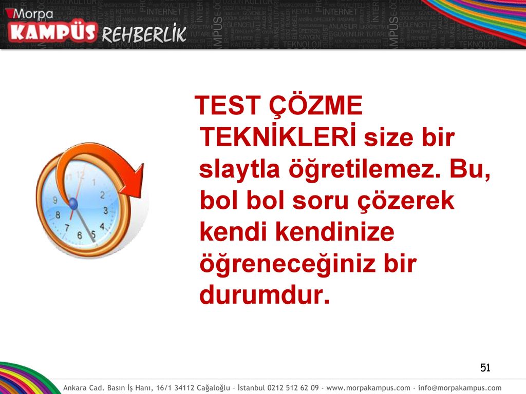 TEST ÇÖZME TEKNİKLERİ ppt indir