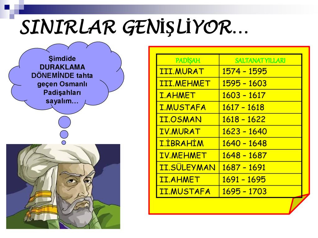 ÜNİTE: TÜRK TARİHİNDE YOLCULUK KONU: SINIRLAR GENİŞLİYOR - Ppt Indir