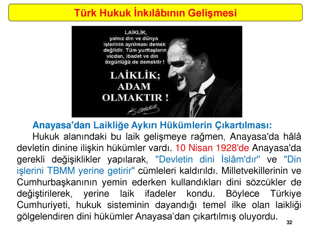 ATATÜRK İLKELERİ VE İNKILÂP TARİHİ II - Ppt Indir